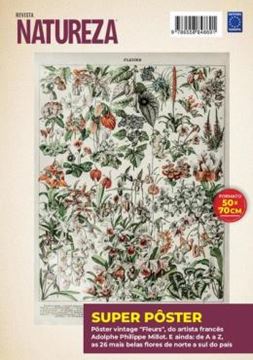 Imagem de ADOLPHE PHILIPPE MILLOT: FLEURS 3 - SUPERPOSTER NATUREZA