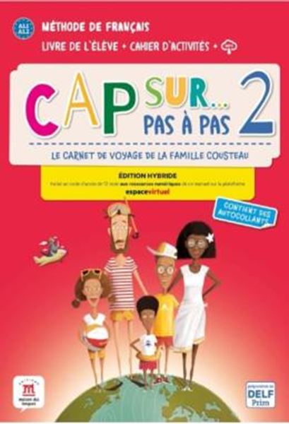 Picture of CAP SUR PAS A PAS 2 - LIVRE DE L´ELEVE + CAHIER D´ACTIVITES - EDITION HYBRIDA