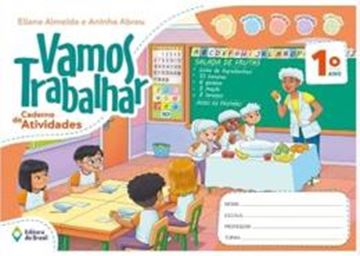 Imagem de VAMOS TRABALHAR CADERNO DE ATIVIDADES - 1º ANO 2026
