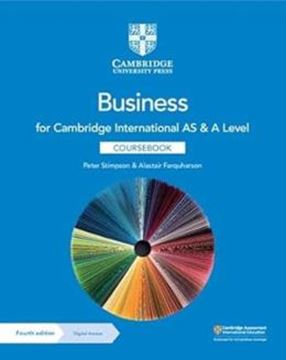 Imagem de CAMBRIDGE INTERNATIONAL AS & A LEVEL BUSINESS COURSEBOOK WITH DIGITAL ACCESS (2 YEARS) - 4TH ED